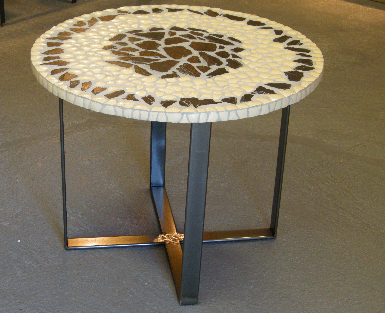 Table basse: Autruche.