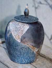 Pot Cramique d'art.