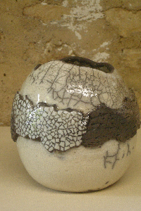 Cramique d'art: Raku.